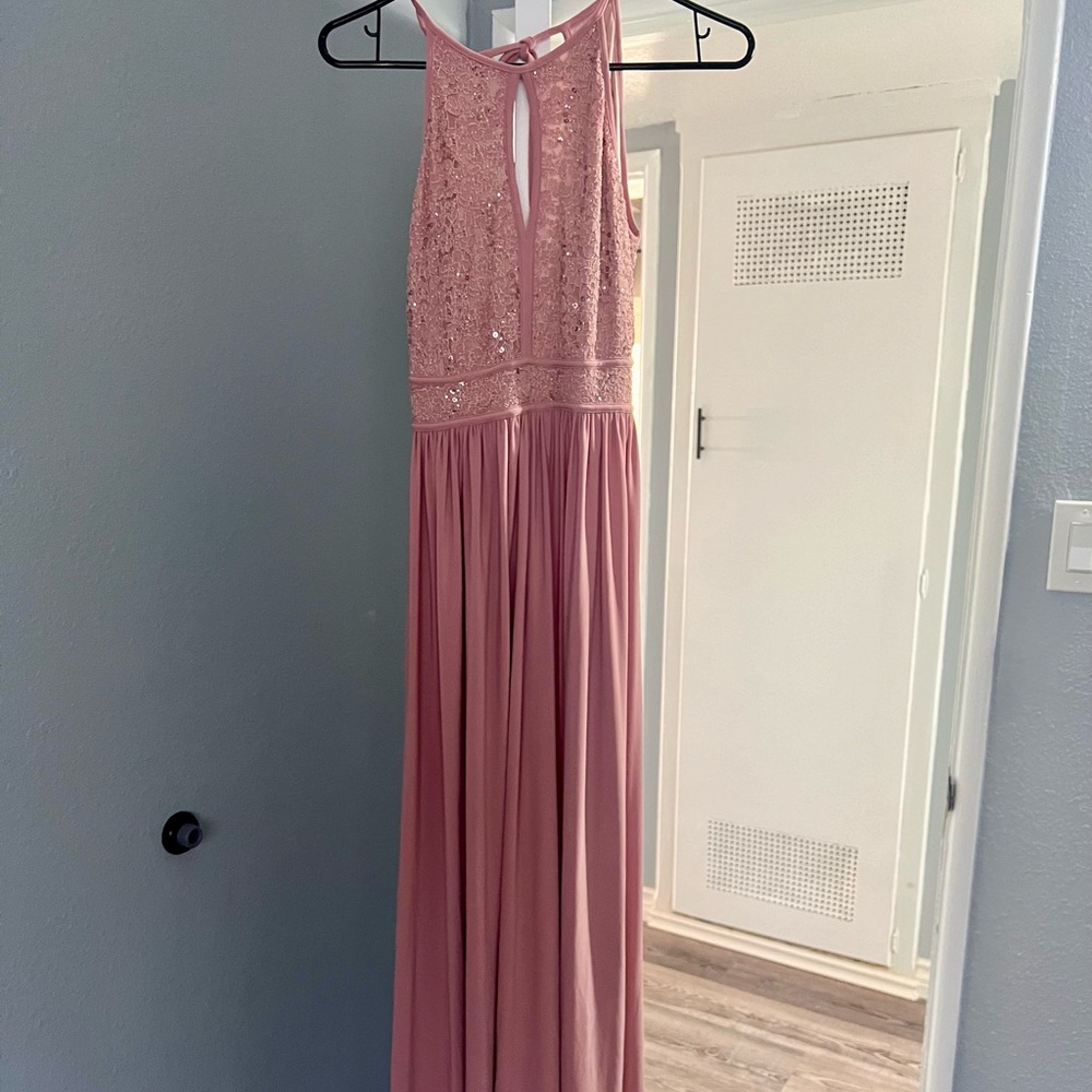 BRIDESMAID OR PROM DRESS.